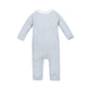 Hope & Henry Layette Soft White Cable Knit Sweater Romper