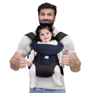 Mylo Baby Carrier Bag For 4 To 24 Months | Max Weight 15Kg | With 4 Comfortable Carrying Positions | Lightweight & Travel Friend