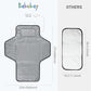 Babebay Waterproof Portable Diaper Changing Pad, Foldable Travel Changing Mat For Baby Girl Boy, Lightweight Travel Changing Sta