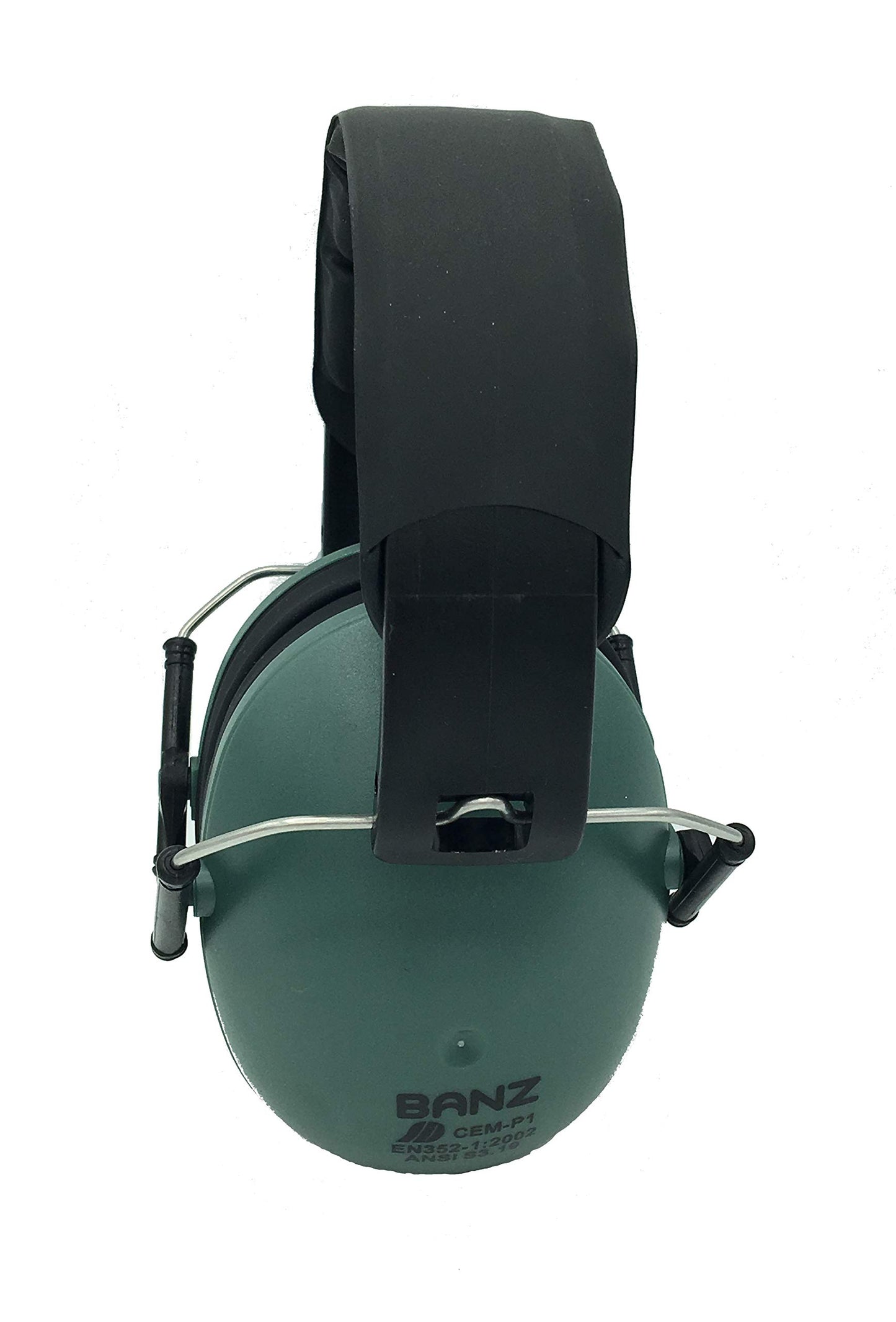 BANZ Kids Earmuffs - Protection from Harmful Noise Dark Green
