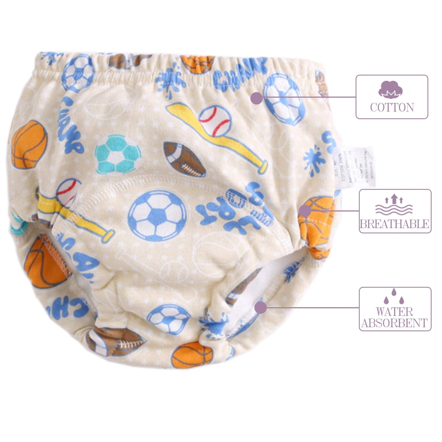 Potty Training Underwear Boys Reusable Training Pants Toddler Training Underwear Boys Potty Training Underwear Potty Training Pa