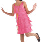 Forum Novelties Little Miss Flapper Child'S Costume,Pink, Large