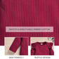 Aalizzwell Newborn Infant Baby Girls Clothes Ribbed Romper Bodysuit Floral Pants Set Fall Winter Outfits (Red, Preemie)
