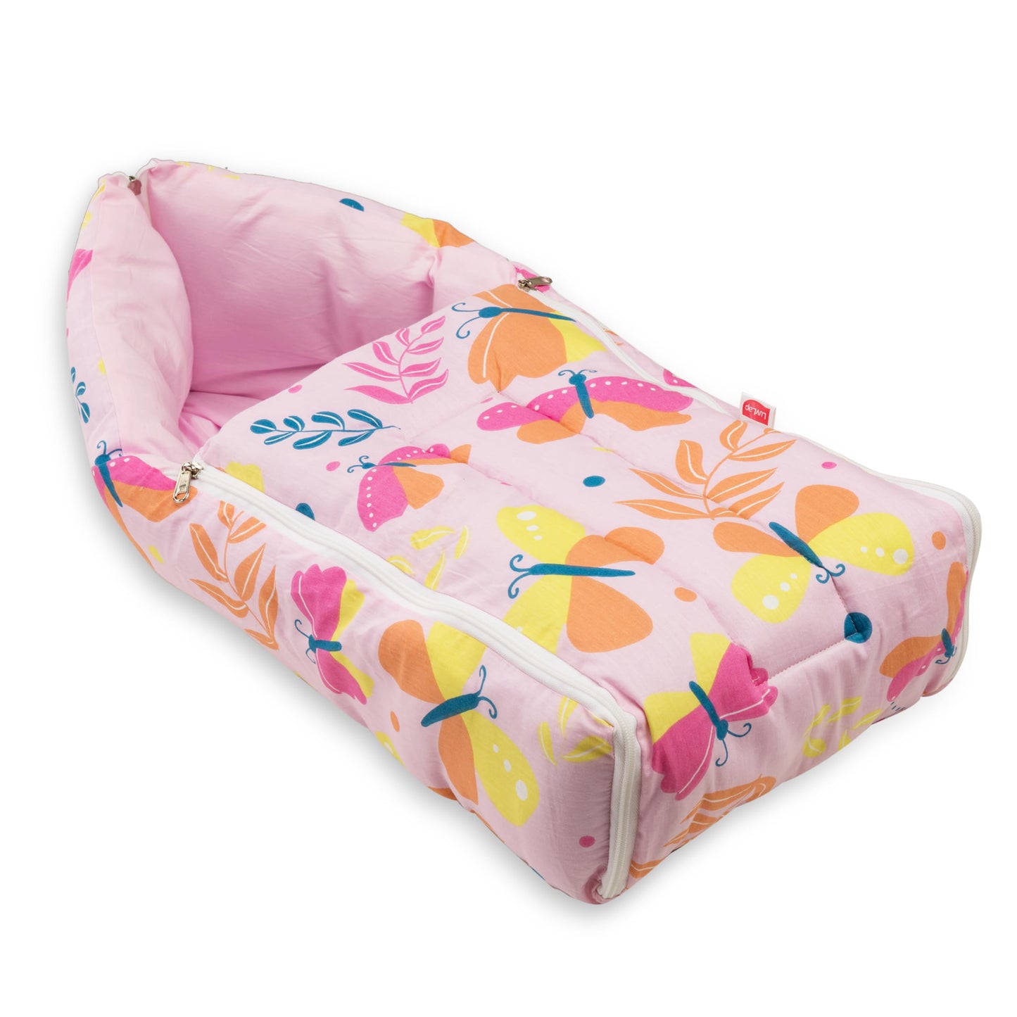 Luvlap 3 In 1 Baby Bed, Sleeping Bag & Carry Nest, Cotton Baby Bedding For New Born & Infant, Portable Bassinet, For Baby Carryi