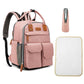 cutblajat Diaper Bag Backpack 25L Capacity with Changing Pad for Boys and Girls Essential Baby Stuff for Mom (Pink)