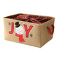 Inough Christmas Basket Large Christmas Baskets For Gift Empty With Handles, Christmas Gift Baskets Collapsible Gift Baskets Emp