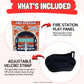 Couch Swag Play Panel for Childrens Foam Sofa Kids Couch (Firehouse)