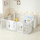 Bestgame Baby Play Pen, Foldable Play Pens for Babies and Toddlers, 18 Panels Extra Large Portable Astronauts Baby Gate Playpen 