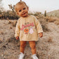 Mozikqin Toddler Baby Halloween Outfit Girl Boy Pumpkin Letter Sweatshirt Pullover Sweater Long Sleeve Tops Fall Clothes (Tis Th