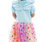 My Little Pony Rainbow Dash Toddler Girls Cosplay Tulle Dress 4T