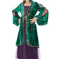 Toddler Kids Winifred Sanderson Costume Girls Halloween Cosplay Green Witch Dress,Large