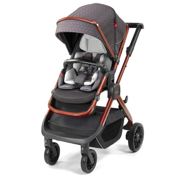 Diono Quantum2 3-In-1 Multi-Mode Stroller For Baby, Infant, Toddler Stroller, Car Seat Compatible, Adaptors Included, Compact Fo