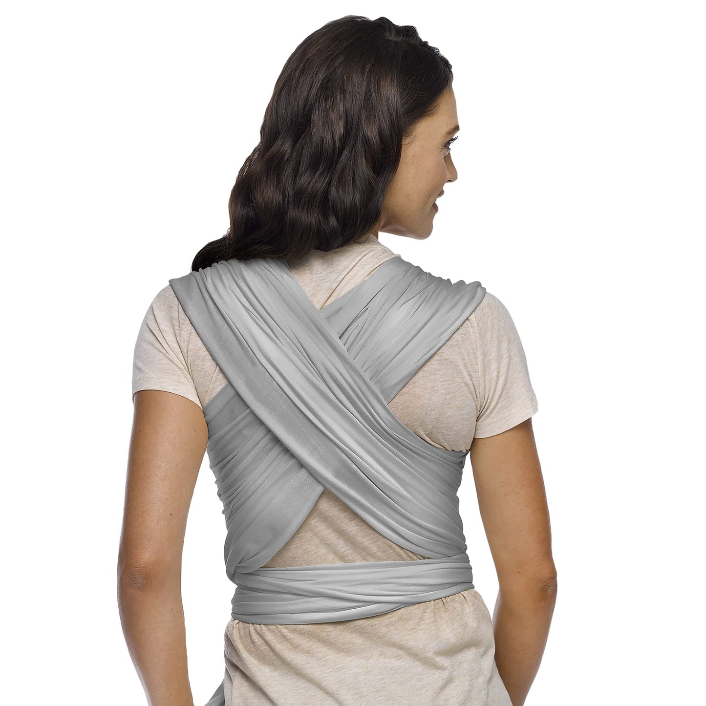 Moby Baby Wrap Carrier Classic for Newborns to Toddlers (8-33lbs), Infant Sling Carrier, Lightweight & Hands Free Design, Adjust