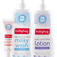 Babyhug Moisturising Cream 50 Ml, Milky Wash 400 Ml & Moisturising Lotion 400 Ml Combo