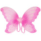 Mozlly Butterfly Wings - 2 Layer Butterfly Fairy Wings Costume For Kids, Halloween Butterfly Wings Costume Accessory, Cute Fairy