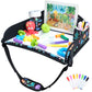 COOLBEBE Kids Travel Tray for Toddler Car Seat, Travel Tray for Airplane, Toddler Car Seat Lap Tray, Carseat Table Tray for Kids