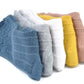 Epeius 5 Pair Pack Baby Girls Boys Uniform Knee High Socks Infants Baby Tube Ruffled Stockings For 0-6 Months,White/Grey/Yellow/