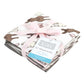 Hudson Baby Unisex Baby Flannel Washcloths, Farm Friends Pink 12Pk, One Size
