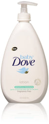 Baby Dove Sensitive Moisture Face and Body Lotion 20 Fl Oz (Pack of 4)