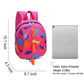 Db Dinosaur Toddler Mini Backpack With Leash, Children Kids Baby Harness Bookbag (Rose Pink)