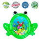 Zhuynxir Frog Infant Water Mat, Tummy Time Baby Play Mat, Inflatable Play Center For Newborn (36.5X30 In)