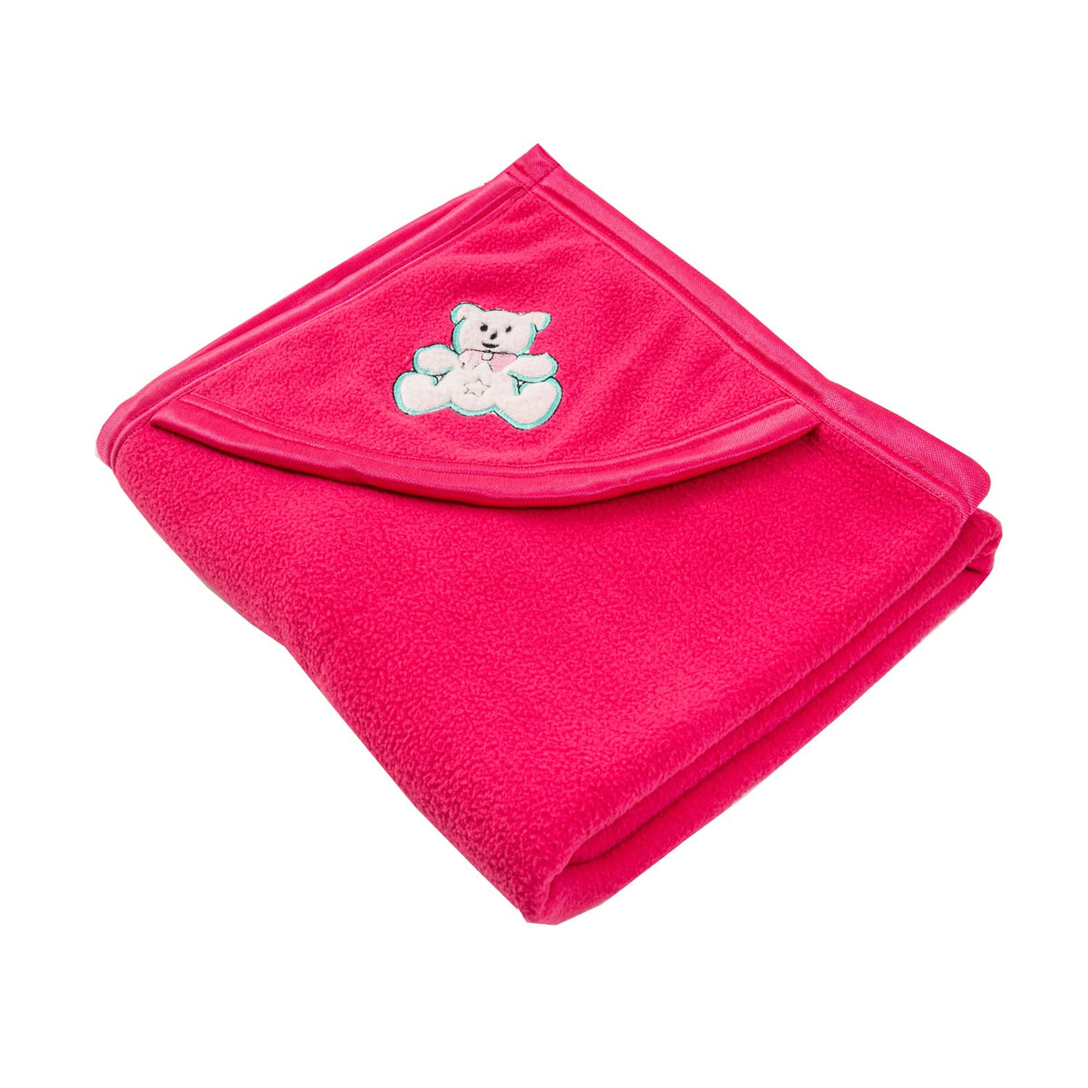 Aakriti Newborn Antipilling Hooded Baby Blanket Wrapper for Winter ||Blanket for Baby Boys and Baby Girls Pack of 1 (Red)