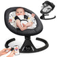Electric Baby Swing Infant Swing Toddler for Newborn Boy Girl, 5 Sway Speeds with Remote Control, Five-Point Carabiner 10 Preset