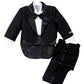 Spring Notion Baby Boys' Black Classic Tuxedo With Tail Large /12-18 Months