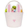 Cubesland Easter Bunny Basket Easter Buckets For Kids With Ear, Easter Egg Hunt Basket Bags Easter Gifts For Girls Baby Kids Chi