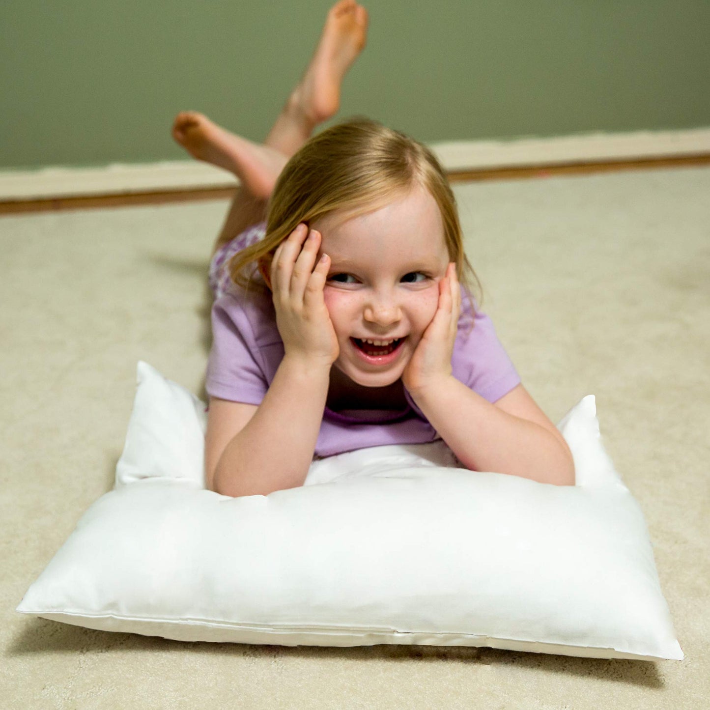 Bb My Best Buddy Toddler Kids Pillowcase For Boys And Girls - White - Two Pack - 100% Twill Cotton - 13X18 Shrinks To Fit - Enve