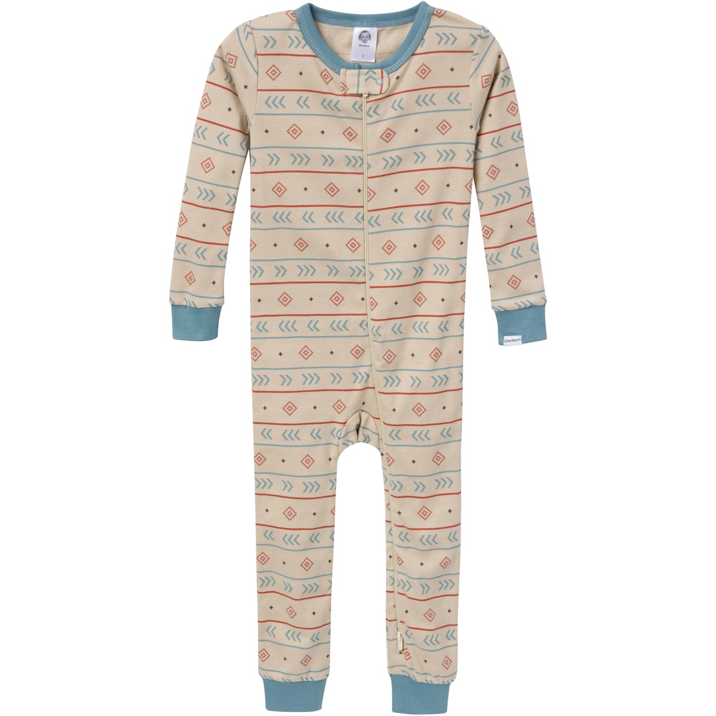 Gerber Baby-Boys 3-Pack Snug Fit Footless One-Piece Cotton Pajamas, Buffalo