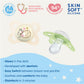 Pacifier, 0-6 Months, Night Collection, Unisex 2-Count