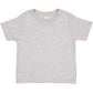 Rabbit Skins Infant 100% Cotton Jersey Short Sleeve Tee, Heat, 18 Months