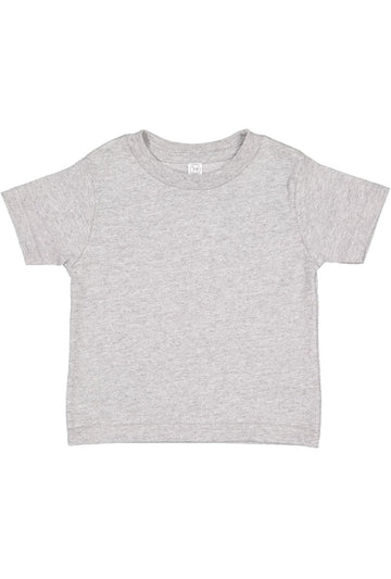 Rabbit Skins Infant 100% Cotton Jersey Short Sleeve Tee, Heat, 18 Months