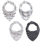 The Peanutshell Bandana Drool Bibs For Baby Boys Or Girls - 8 Pack Set For Feeding, Teething, Drooling