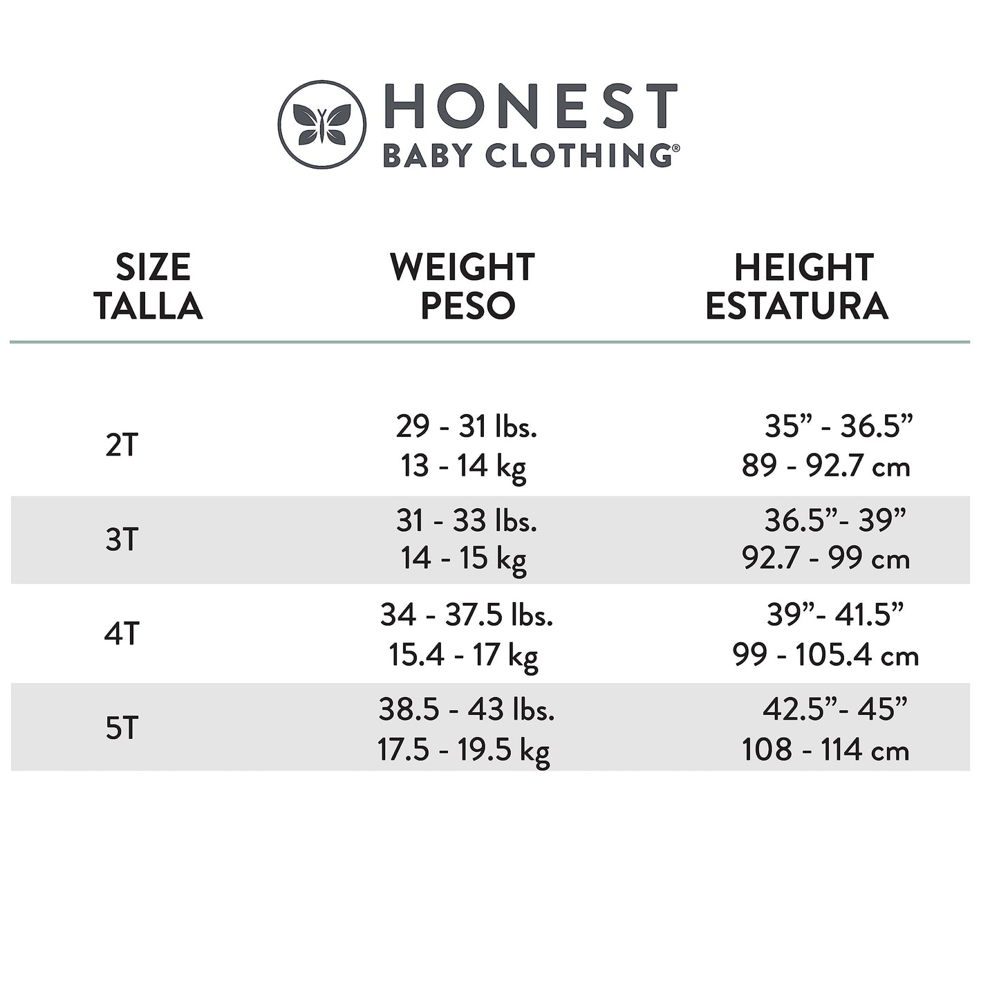 Honestbaby Multipack Long Sleeve T-Shirts Tee 100% Organic Cotton Infant Baby, Toddler, Little Kids, Girls, Unisex, Prep School