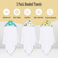 CORAL DOCK 3 Pack Baby Hooded Bath Towel Sets, Ultra Absorbent Baby Essentials Item for Newborn Boy Girl, Baby Bath Shower Towel