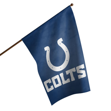 Indianapolis Colts Nfl Solid Vertical Flag