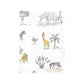 Hudson Baby Unisex Baby Cotton Flannel Burp Cloths Bundle, Boy Safari World, One Size