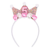 Birthday Crown Headbands For Toddlers Girls - 2Nd To 6Th Birthday Crown, Princess Crown For Girls, Princess Tiara, Flower Crown