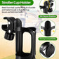 2 Pack Stroller Drink Holders, Universal Cup And Bottle Holder For Trolleys, Walkers And Bikes