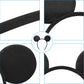 20 Pack Mouse Ears Solid Black Ears Headband For Birthday Party Supplies And Mouse Themed Costume Cosplay Decoration