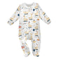 Dussdil Birthday Goose Duck Cakes Baby One-Piece Footies Newborn Rompers Pajamas Cotton Footed Pjs for Sleep Play Boys Girls 3M 