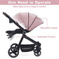 2-In-1 Baby Stroller Travel Stroller Reversible Stroller, Bassinet Stroller With Convenient One-Handed Folding Feature Stroller