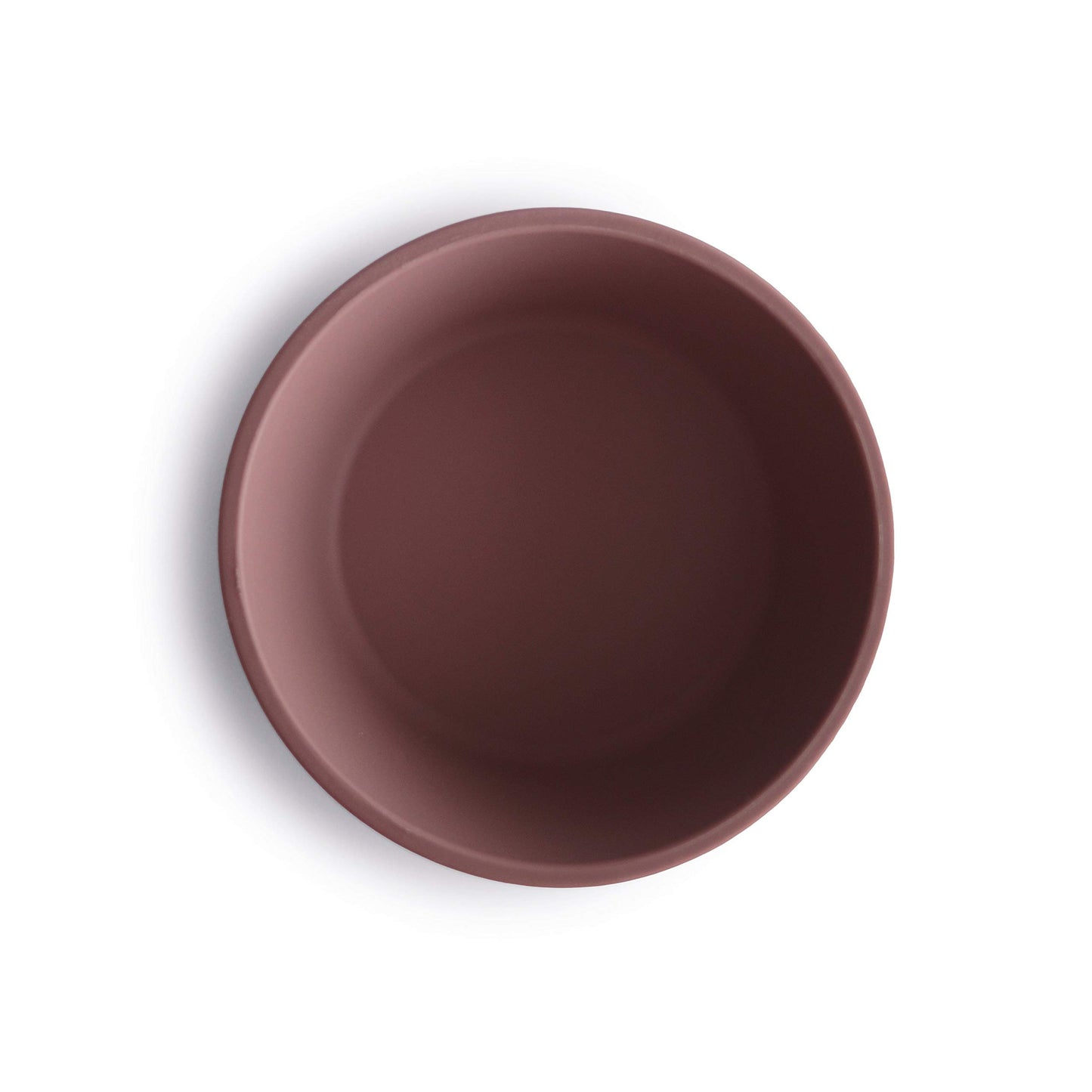 Mushie Silicone Suction Bowl | Bpa-Free Non-Slip Design (Cloudy Mauve)
