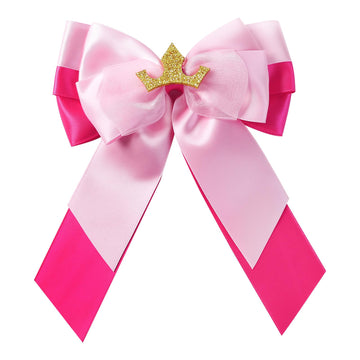 Princess Hair Bows Clips For Girls Women Halloween Costume Dress Up Accessories 5Inch 1Pcs