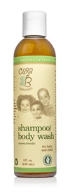 Cara B Naturally Baby Shampoo And Body Wash For Textured, Curly Hair - Eczema-Friendly Formula - No Parabens, Sulfates, Phthalat