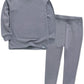 Vaenait Baby Kids Long Sleeve Modal Sleepwear Pajamas 2Pcs Set Modal Grey Xl