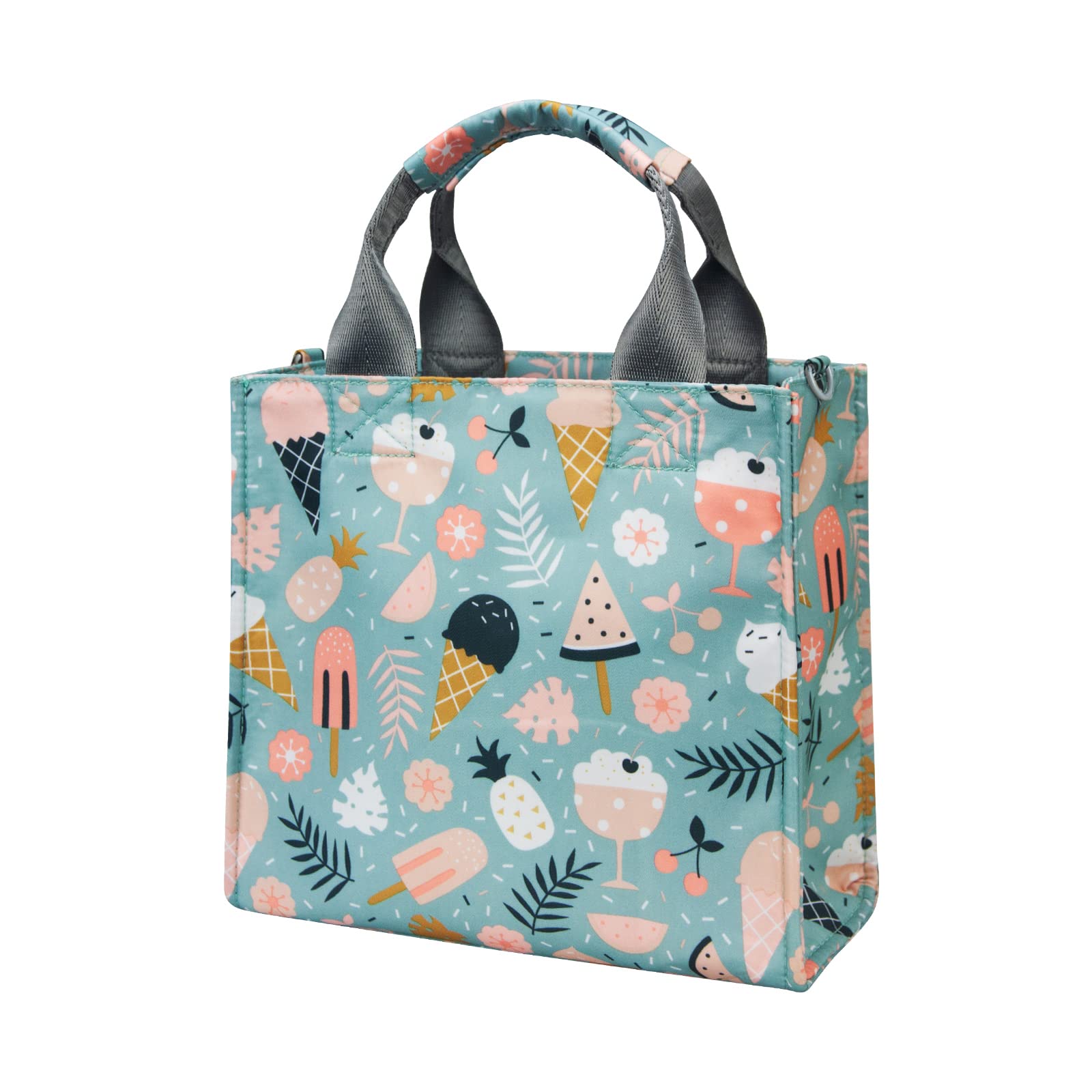 Pheben Small Diaper Bags Waterproof Travel Tote Mini Diaper Bag Multi-Function Baby Bags Crossbody Purse(Cartoon Dessert)
