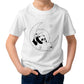 Caseria KidS Cotton Graphic Printed Half Sleeve TShirt  Sleep Sweet (White, 612 Months)